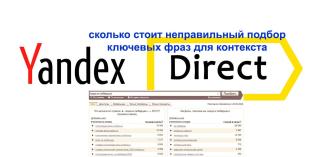 подобрать фразы для Директа